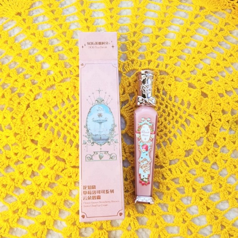 Flower Knows Strawberry Rococo Cloud Lip Cream Tea Break